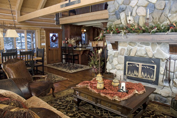 Rustic Cabin Interior