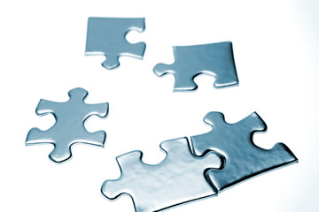 Obraz premium Jigsaw puzzle pieces 