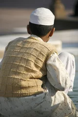 Foto op Plexiglas Muslim boy at Jama Masjid, Delhi, India © paul prescott