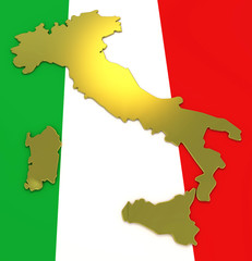 Fototapeta premium italt_tricolor