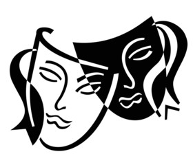 theater masks