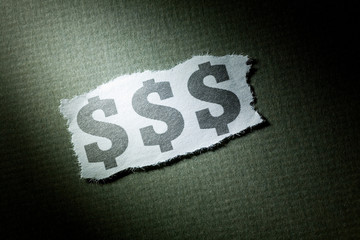 Headline Dollar symbol