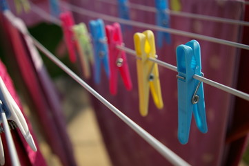 pinces à linge © Florian Villesèche