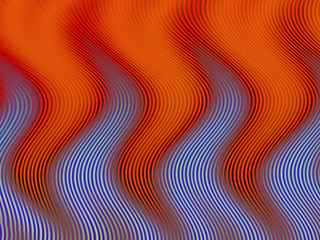 computer generated abstract wavy background