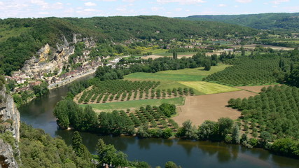 Fototapeta na wymiar Wychodzący Dordogne