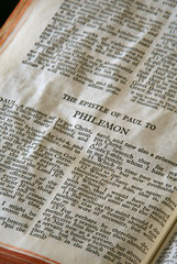 Obraz premium the epistle of paul the apostle to philemon