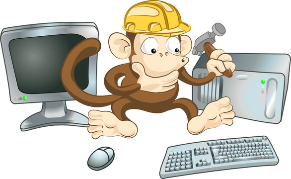 Construction monkey