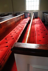 church pews