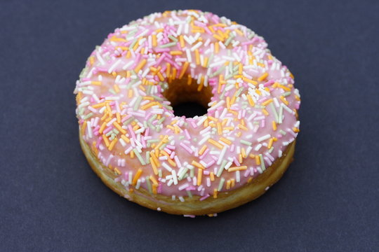 iced ring donut