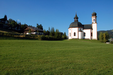 Fototapeta na wymiar Kościół Tyrolu