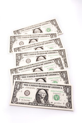 American one dollar banknotes