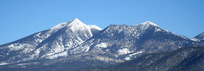 Arizona's San Francisco Peaks in Winter - 6291038