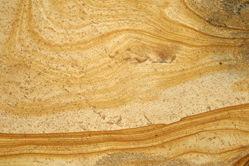 Flat sandstone surface with interesting patterns.