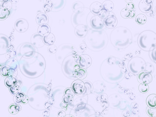 Fototapeta na wymiar Bubbles background, illustration