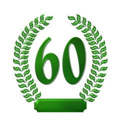 lorbeerkranz jubiläum 60 Jahre 