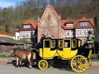 Postkutsche in Stolberg