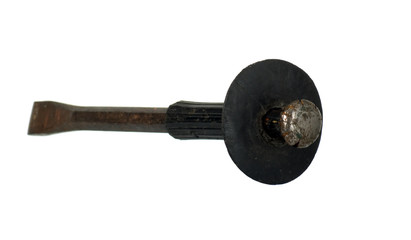 Tool which helps to split hard material