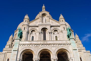 Fototapeta na wymiar Le Sacré-Coeur de Montmartre