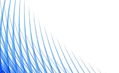 Blue 3D rendered abstract background