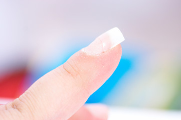 Finger with tips