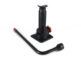 car jack and wrench