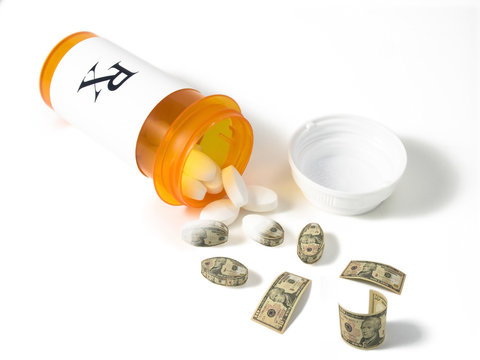 prescription pills turn into money 