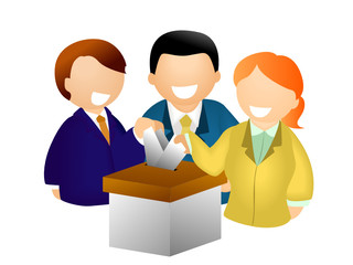 Obraz premium Voters