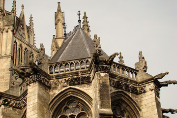 Obraz premium Cathédrale Notre Dame d'Amiens,Aisne,Picardie