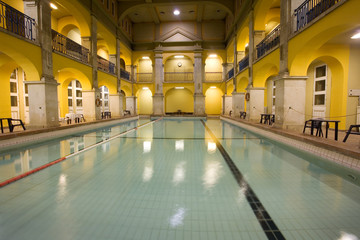 elegant public baths interior