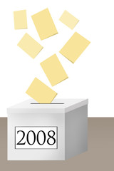 Obraz premium Election Vote