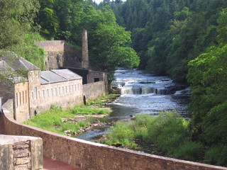 Fototapeta premium New Lanark en Ecosse