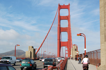 Verkehr auf der Golden Gate