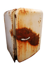 old rusty refrigerator - 6324011