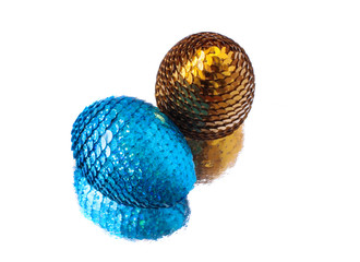 Easter egg isolated on white