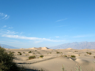 Fototapeta na wymiar Sand dunes, Death Valley, California