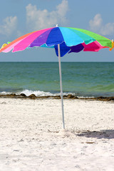 Fototapeta na wymiar Color on the beach