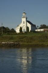 Fototapeta na wymiar Church on the Water