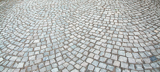 Cobbles on the street - can be used as background