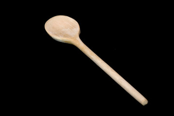 Toy wooden spoon