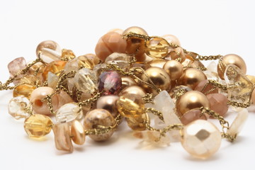 Golden beads bracelet