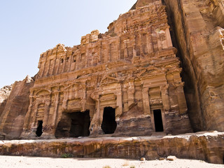 Fototapeta premium Palace tomb, Petra Jordan