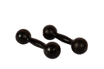 Sports accessories: dumbbells for physical exercises