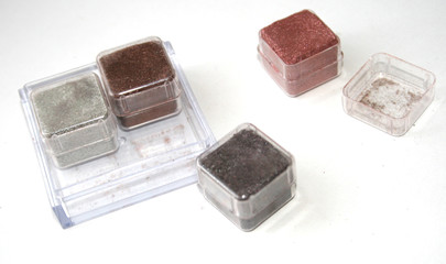 set of eyeshadows
