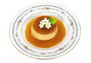 Creme Caramel dessert