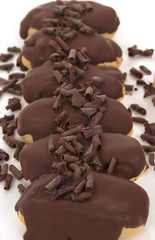 Chocolate eclairs