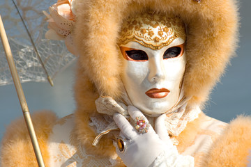 Venetian carnival costume