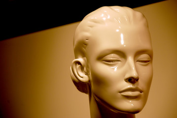 plastic face