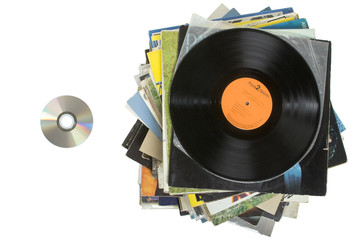 Musique : cdrom et vieux disques