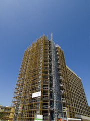 Fototapeta premium High-Rise Under Construction