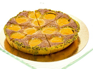 nektarinen pistazientorte